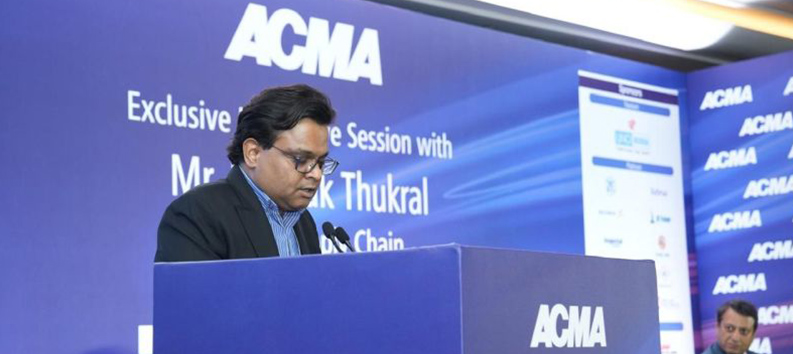 ACMA’s Exclusive Interactive Session with Mr. Deepak Thukral